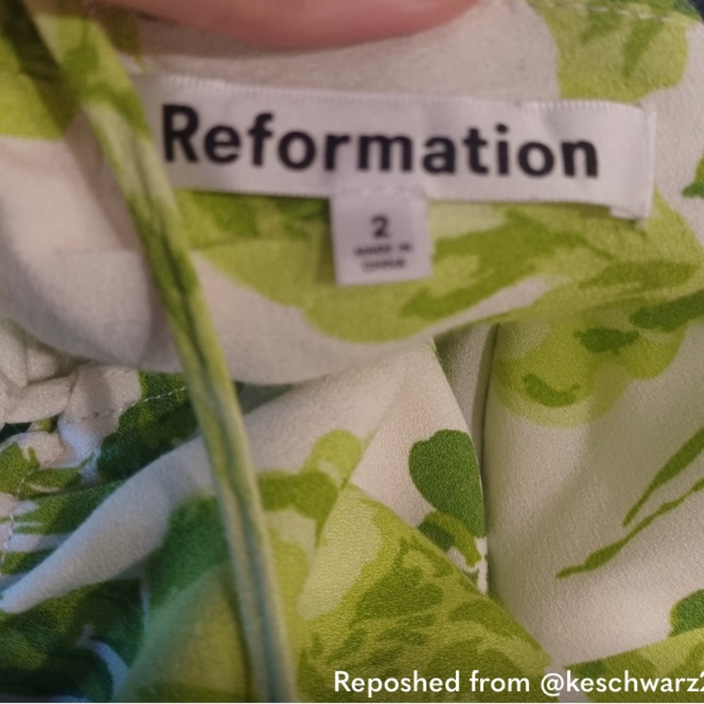 Reformation Dover Dress In Rialto - Picture 4 of 6